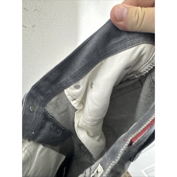 Naked & Famous Selvedge Denim Jeans Gray Raw Denim Men’s 30x35 - Picture 8 of 8